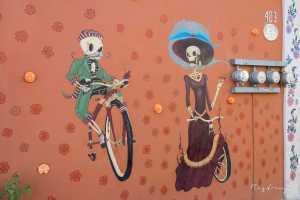 Mural street art Oaxaca Mexico 4/6