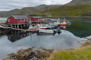 Northcape nature Norway (6 of 7). Kamoeyvaer fishing village on Mageroeya