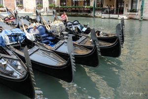 I gondol i Venedig, billede 2 af 3