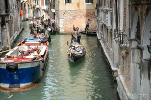 I gondol i Venedig, billede 1 af 3
